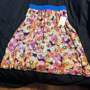 💕 3X LuLaRoe Blue Skirt with Elastic Waistband 💕 3/$30 SALE!